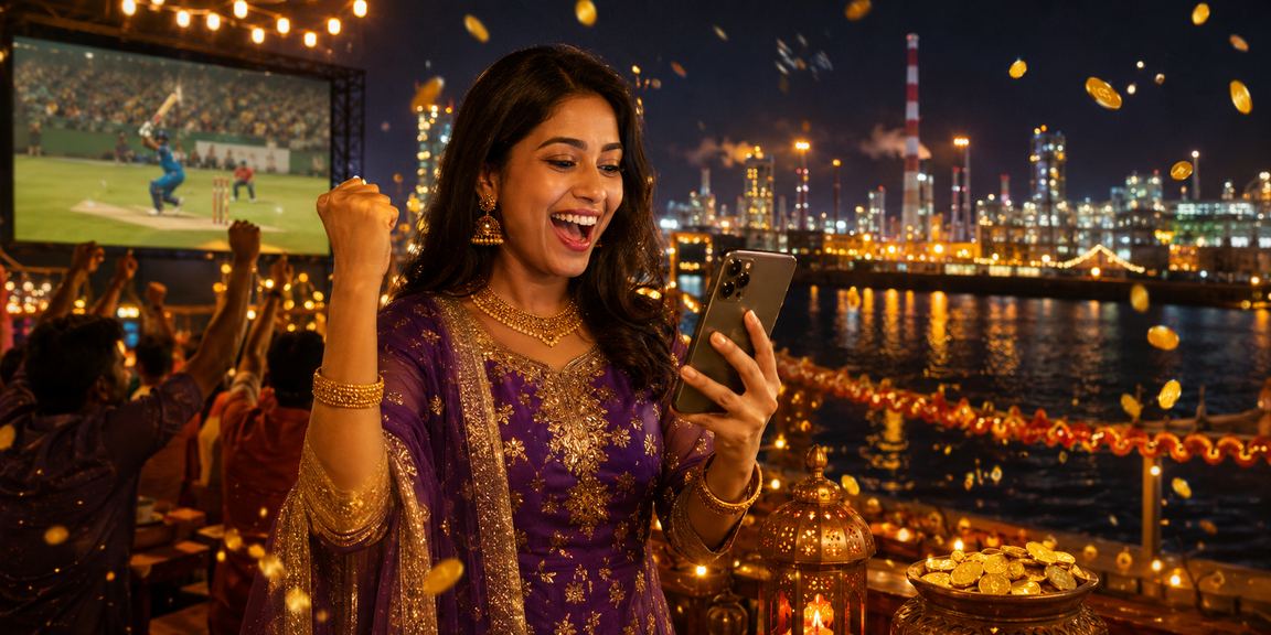 গাজীপুরের নাইট মার্কেটে মোবাইলে ak111 প্ল্যাটফর্ম ব্যবহার করছেন একজন তরুণ