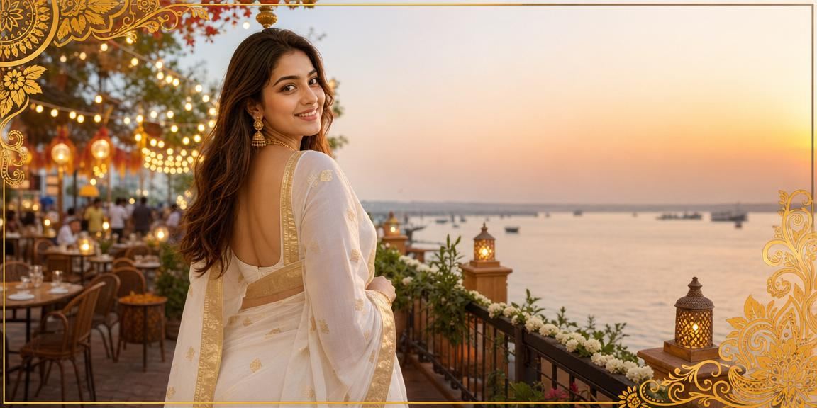 গাজীপুরে শাড়ি পরা একজন নারী মোবাইলে ak111 ক্রিকেট বেটিং প্রোমোশন দেখছেন